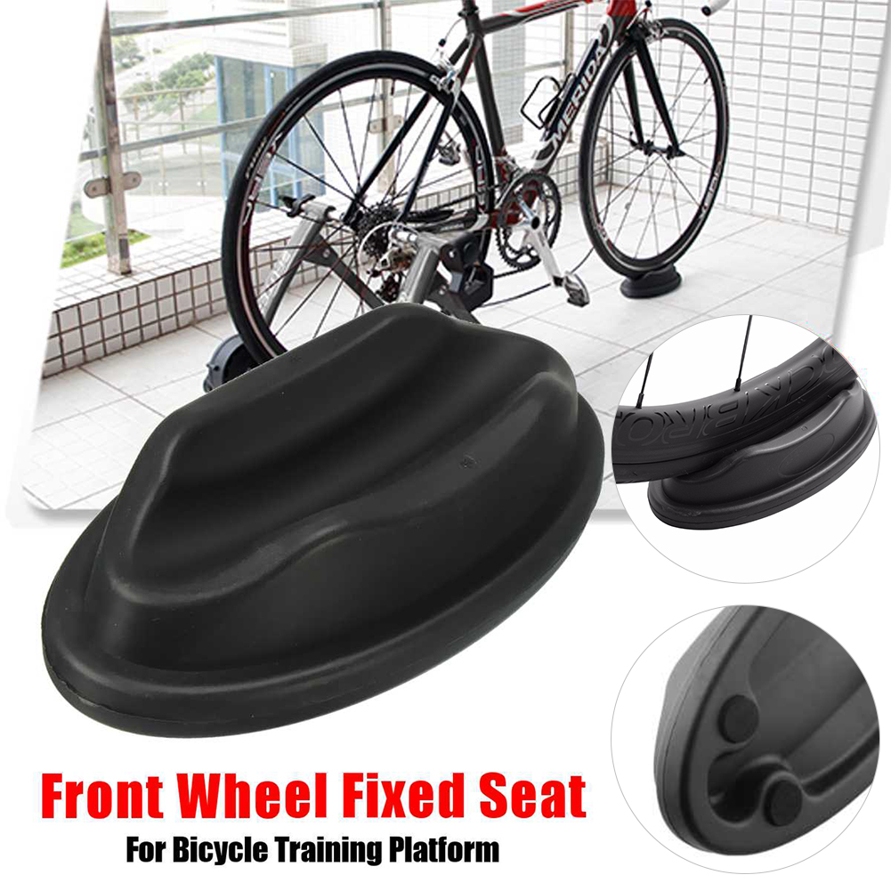 MTB Road Bike Cycling Bicycle Turbo Trainer Front Wheel Block Riser Support Pad